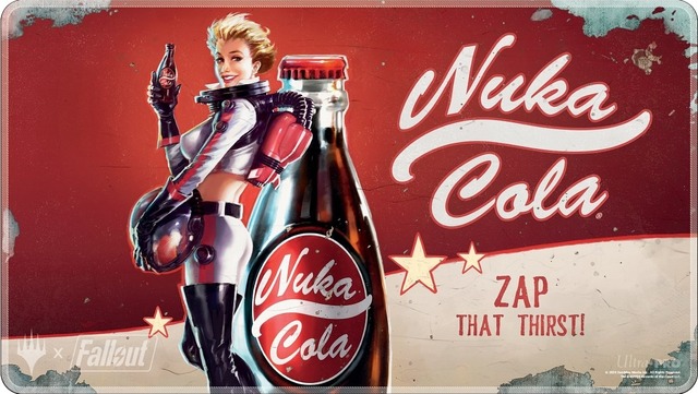 PLAYMAT MTG FALLOUT Z HOLOFOIL